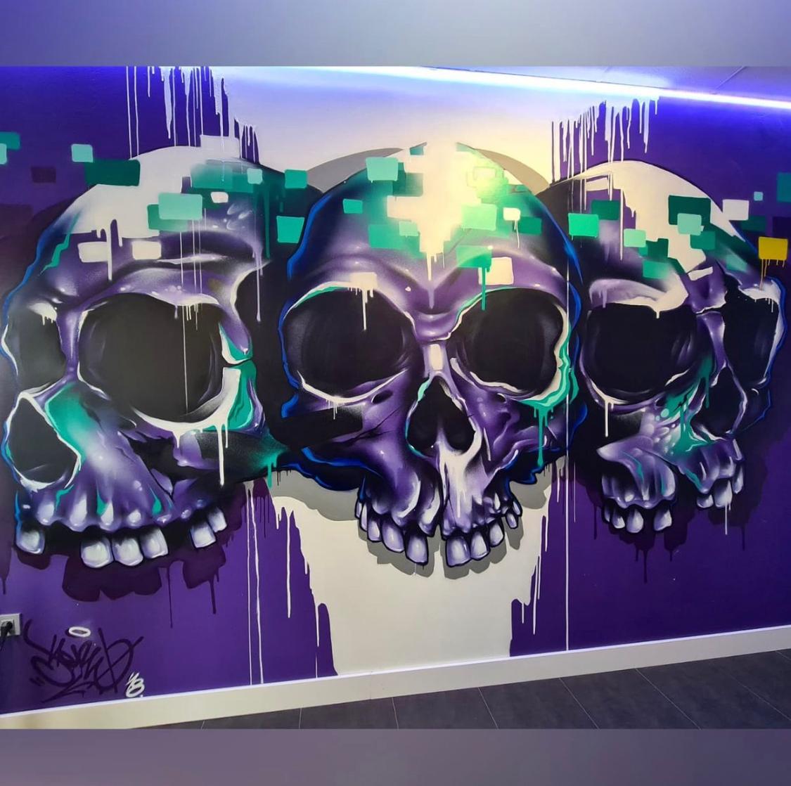 Mural calaveras 2