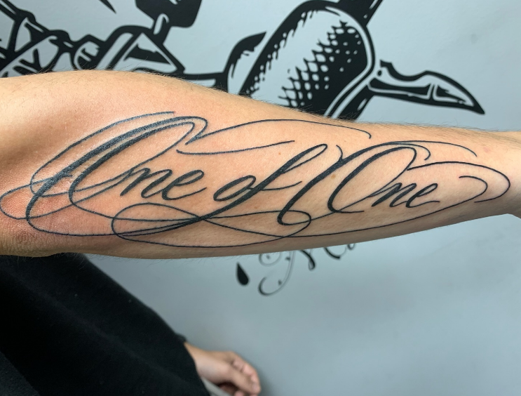 Lettering caligrafico